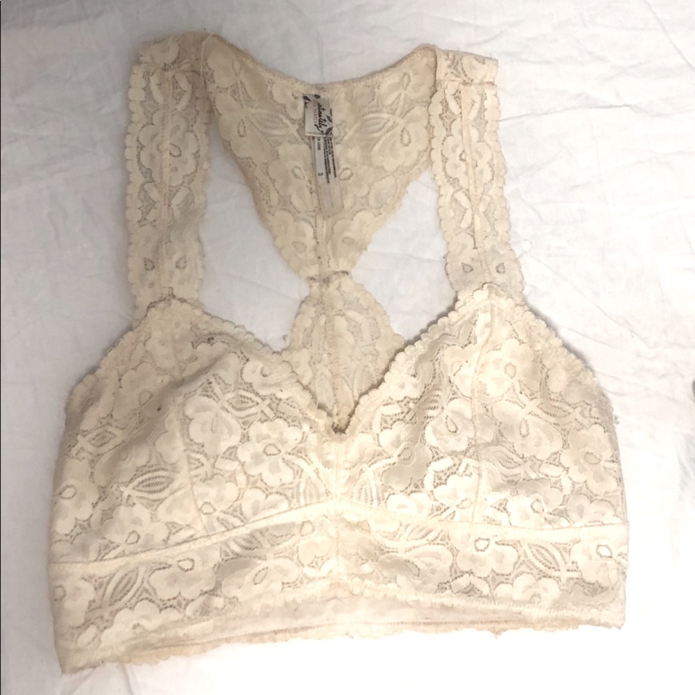lacy racer back bralette from free people
